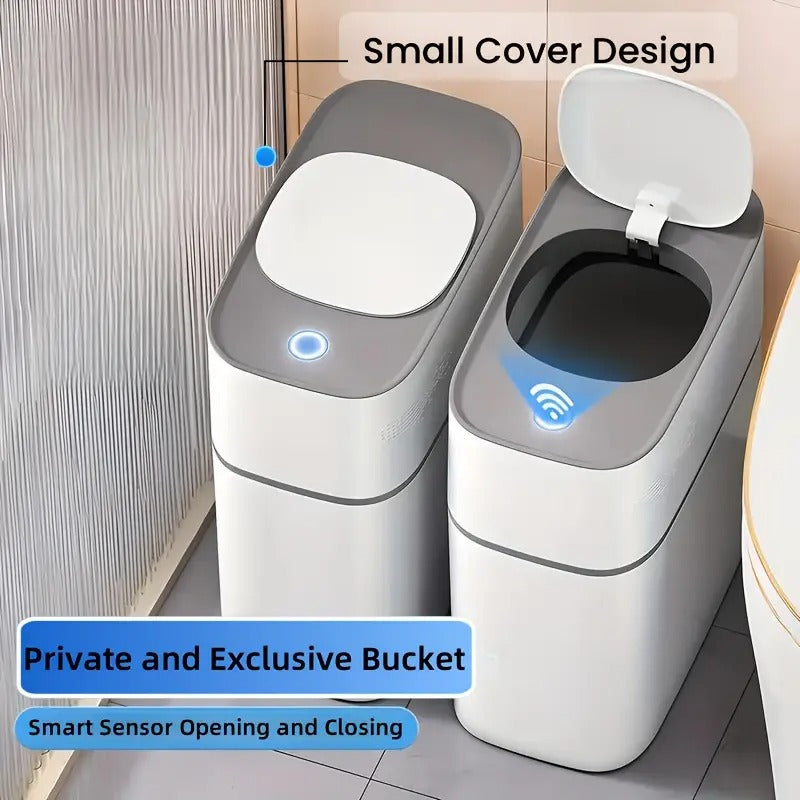 large capacity bathroom trash creative waste bin lid - Temu